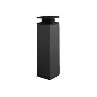 Picior aluminiu 40/40 Negru