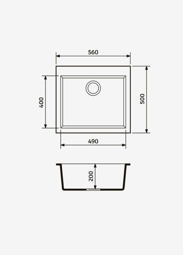 Chiuveta Granitex ETX 560 - imagine 7