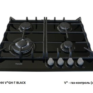 Aragaz Fabiano FHG 1044 VGH-T Black Glass