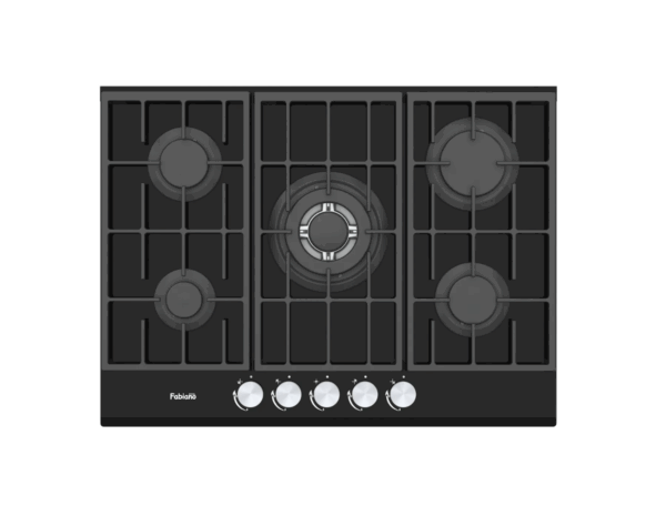 Aragaz Fabiano FHG 8255 VGHT Black Glass - imagine 3