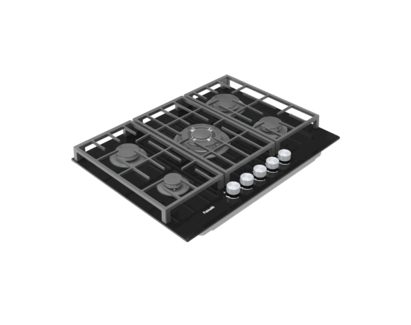 Aragaz Fabiano FHG 8255 VGHT Black Glass - imagine 4