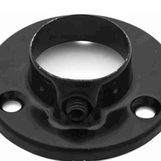 Flansa D25 Negru