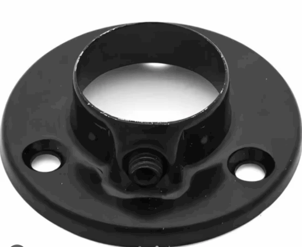 Flansa D25 Negru